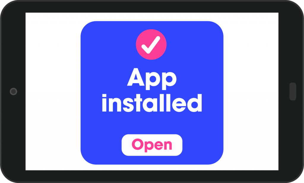 app installed